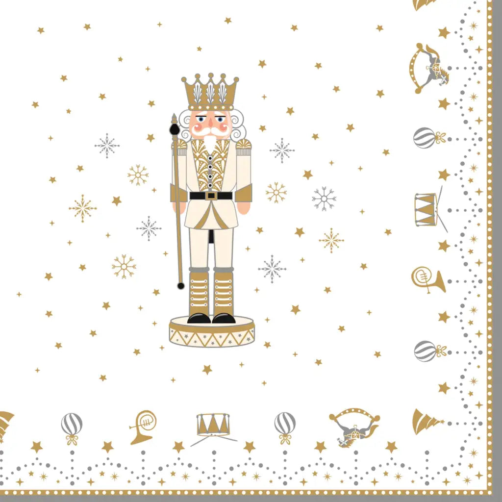 EASY LIFE | Confezione 20 tovaglioli Royal Nutcracker
