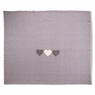 MARYPLAID - MARYHOME | Coperta matrimoniale Cuori in pile