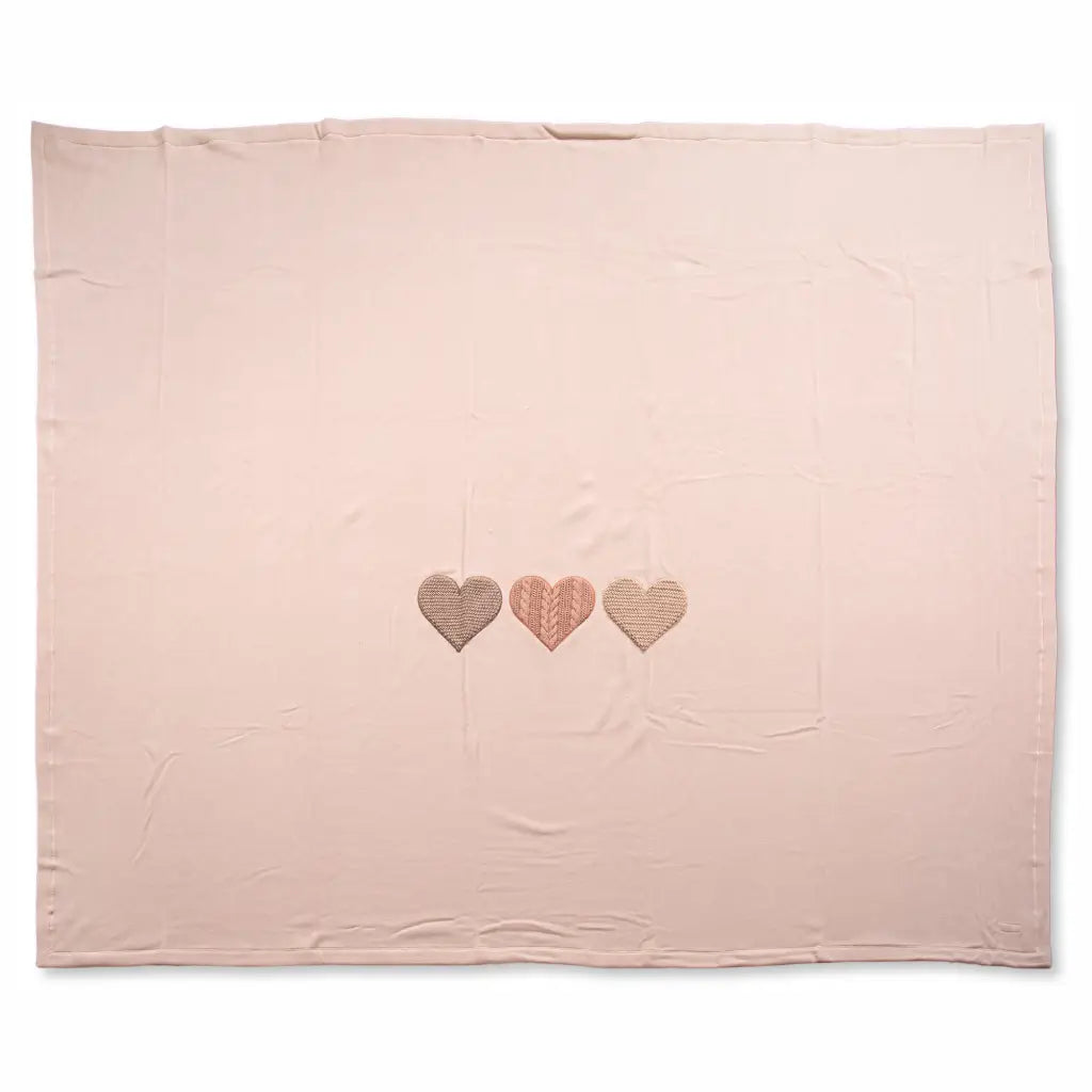 MARYPLAID - MARYHOME | Coperta matrimoniale Cuori in pile