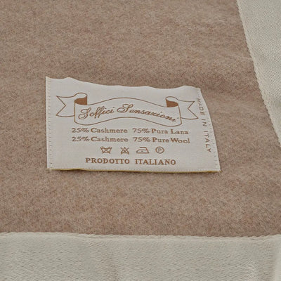 ZITA DEL FORTE | Coperta matrimoniale in Cashmere e Lana