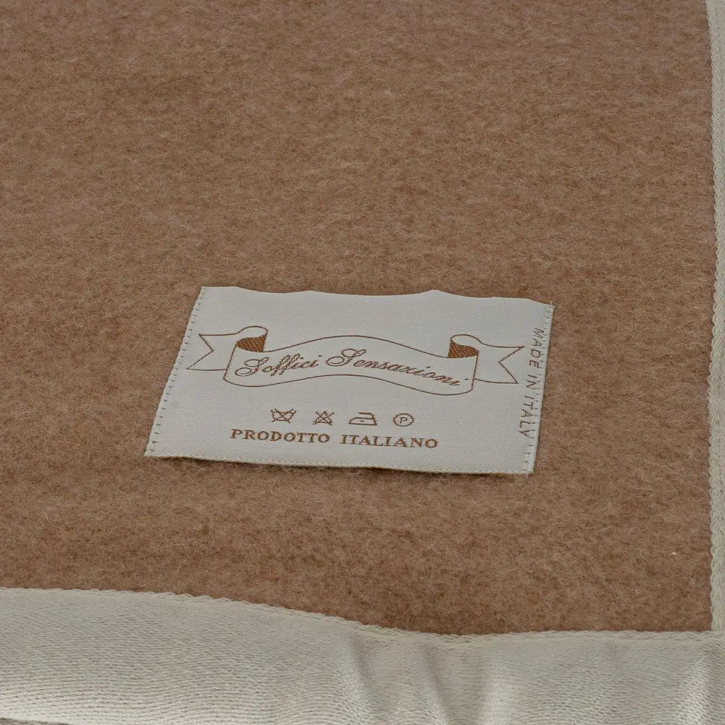 ZITA DEL FORTE | Coperta matrimoniale in Lana & Cashmere