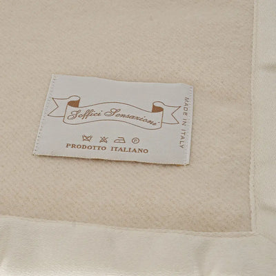 ZITA DEL FORTE | Coperta matrimoniale in pura lana | Zita