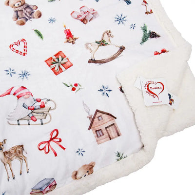 DAUNEX | Coperta Plaid in fantasia Enchanted in microfibra