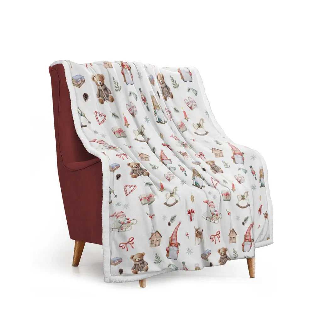 DAUNEX | Coperta Plaid in fantasia Enchanted in microfibra
