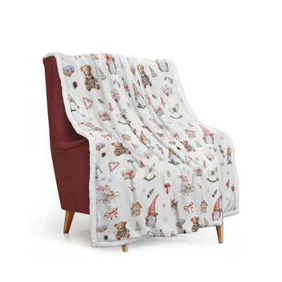 DAUNEX | Coperta Plaid in fantasia Enchanted in microfibra