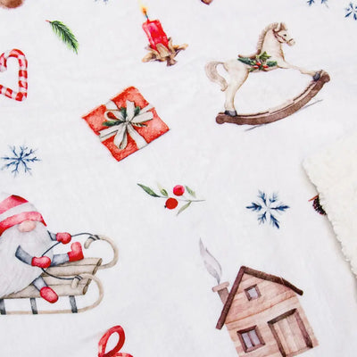 DAUNEX | Coperta Plaid in fantasia Enchanted in microfibra