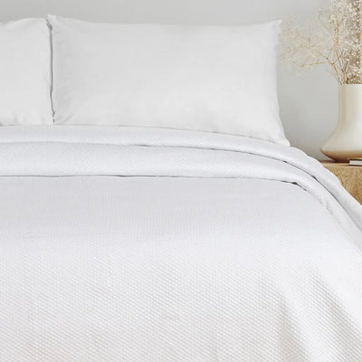 DAUNEX | Copriletto matrimoniale 255x260 cm in cotone Honey