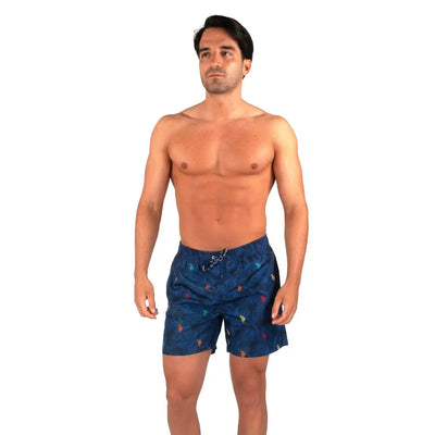U.S. POLO ASSN. | Costume a pantaloncino uomo in fantasia