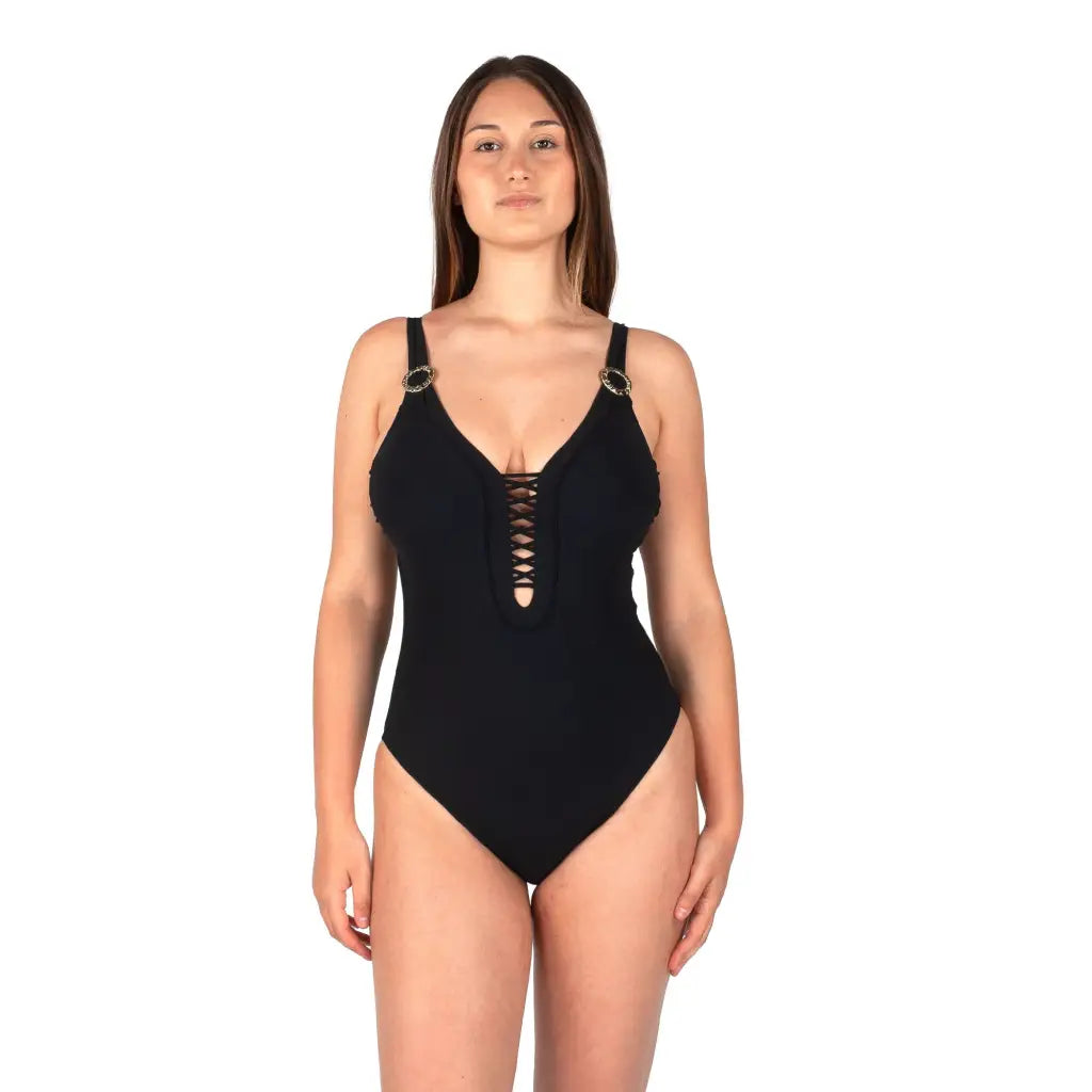 VERDISSIMA | Costume intero con ferretto e scollo