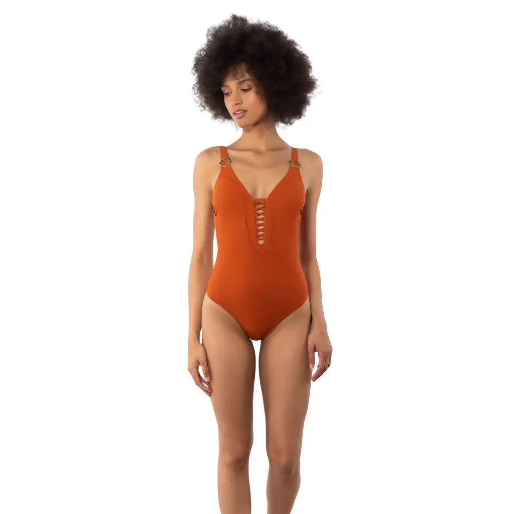 VERDISSIMA | Costume intero con ferretto e scollo