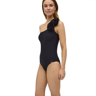 YSABEL MORA | Costume intero donna monospalla con fiori