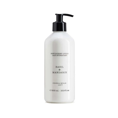 CERERIA MOLLA 1899 | Crema corpo Basil & Mandarin 500 ml