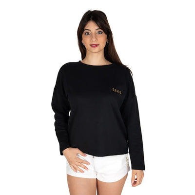 GRABS | Felpa donna modello oversize in cotone leggero