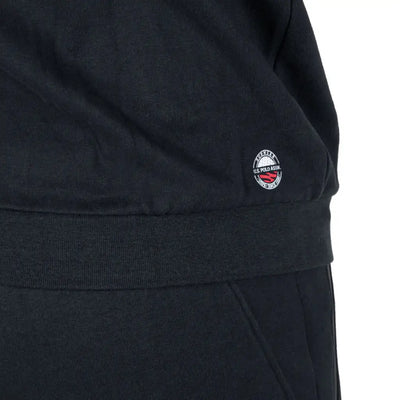 U.S. POLO ASSN. | Felpa uomo con zip e cappuccio in caldo