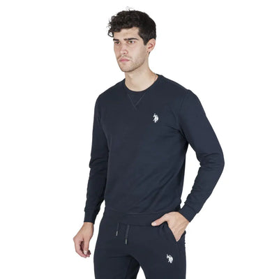 U.S. POLO ASSN. | Felpa uomo paricollo a manica lunga