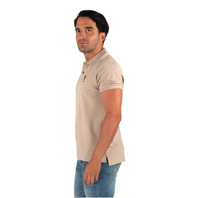 U.S. POLO ASSN. | Polo uomo a mezza manica in cotone piquè