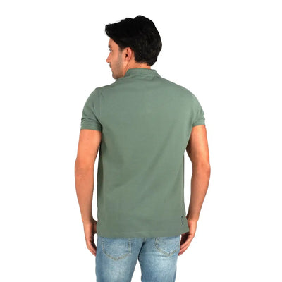 U.S. POLO ASSN. | Polo uomo a mezza manica in cotone piquè