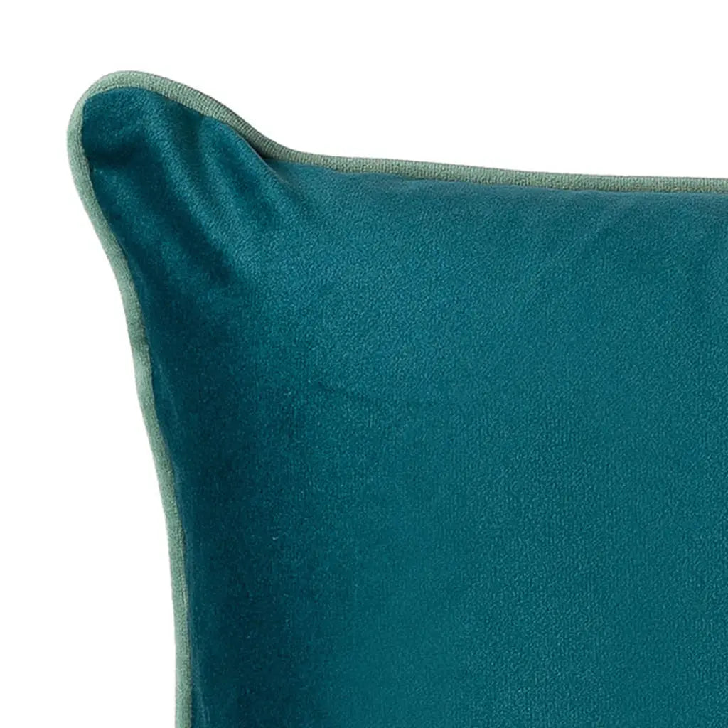 ZITA DEL FORTE | Fodera in velluto con bordino a contrasto