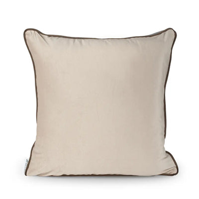 ZITA DEL FORTE | Fodera in velluto con bordino a contrasto