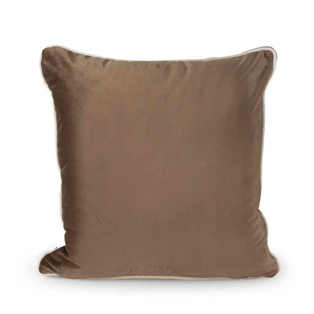 ZITA DEL FORTE | Fodera in velluto con bordino a contrasto