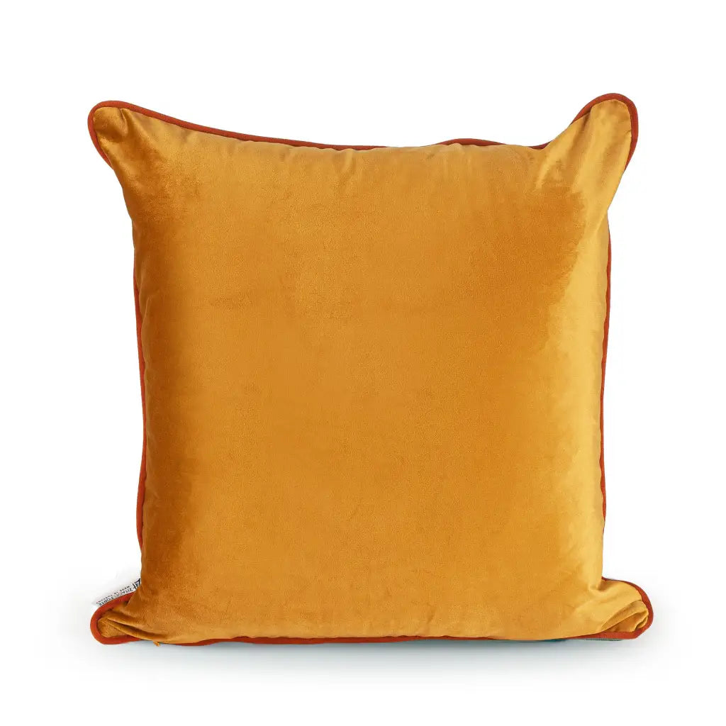 ZITA DEL FORTE | Fodera in velluto con bordino a contrasto