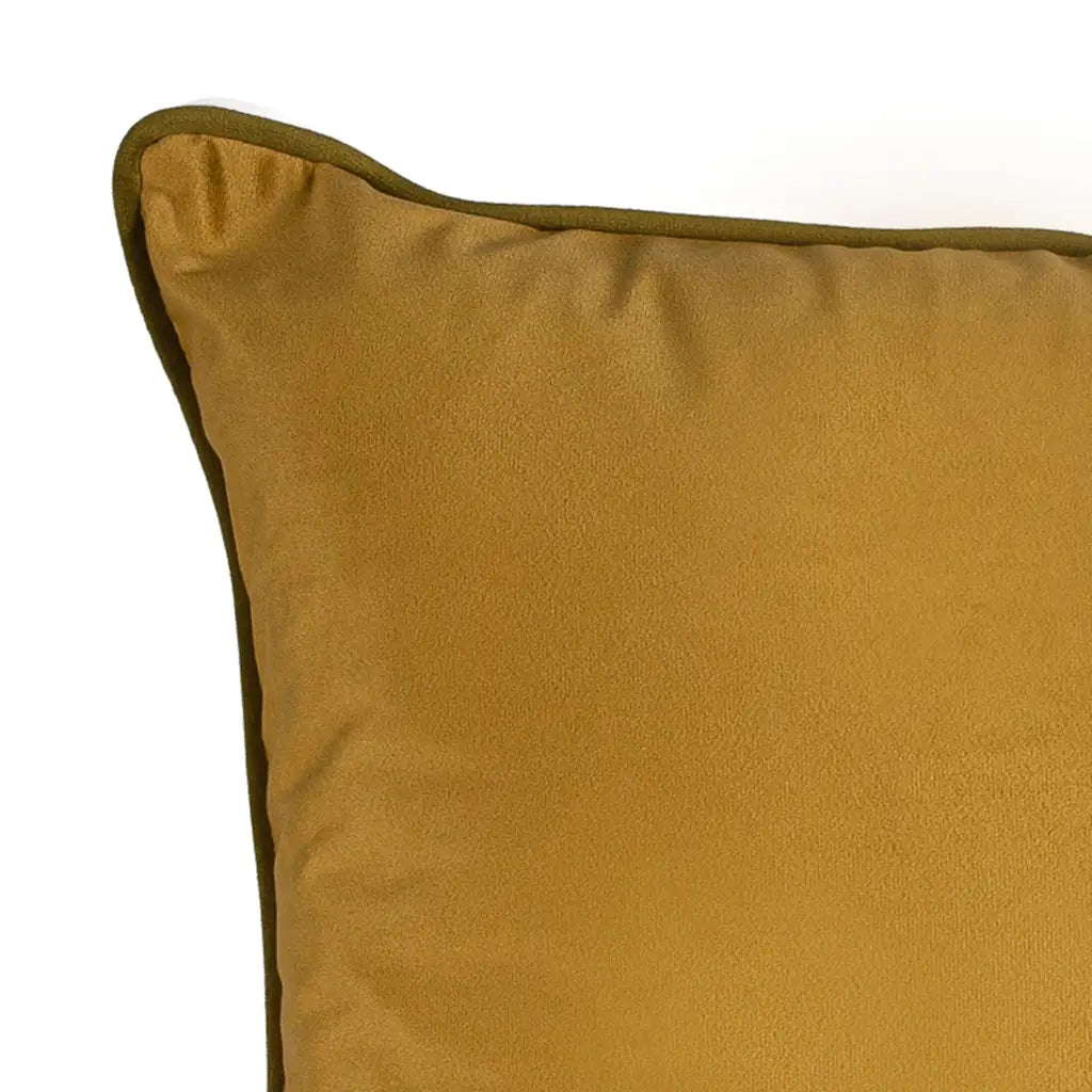 ZITA DEL FORTE | Fodera in velluto con bordino a contrasto