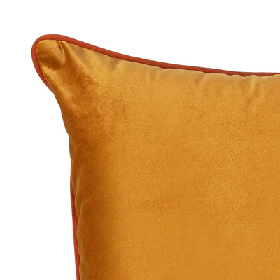 ZITA DEL FORTE | Fodera in velluto con bordino a contrasto