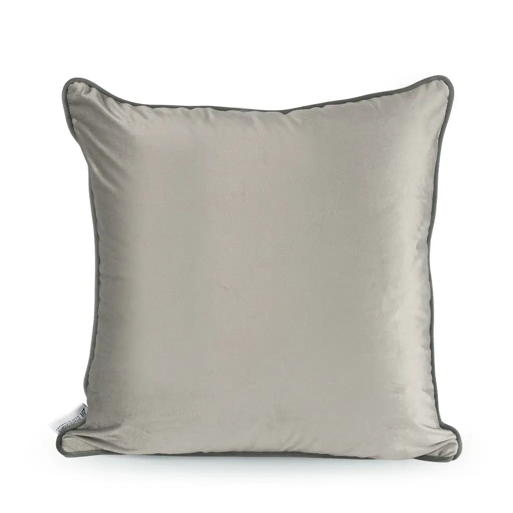 ZITA DEL FORTE | Fodera in velluto con bordino a contrasto