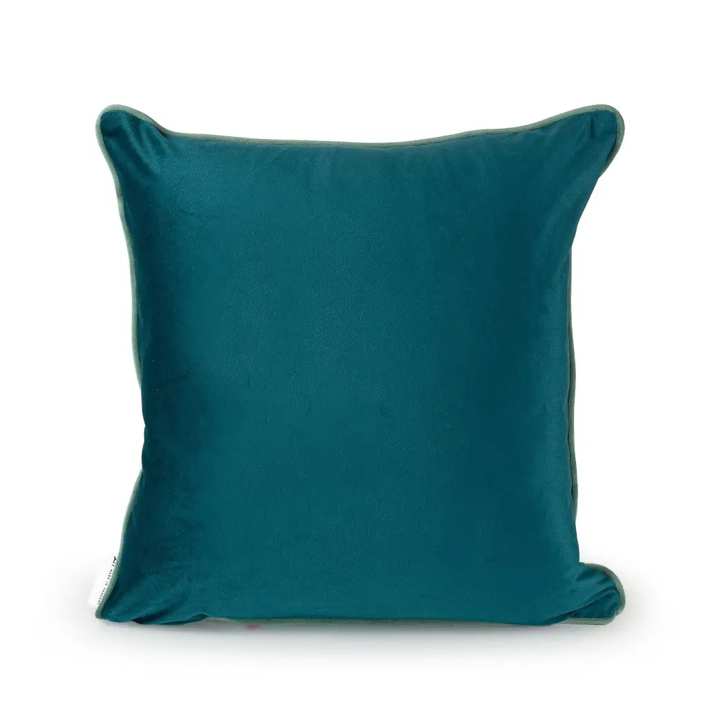 ZITA DEL FORTE | Fodera in velluto con bordino a contrasto