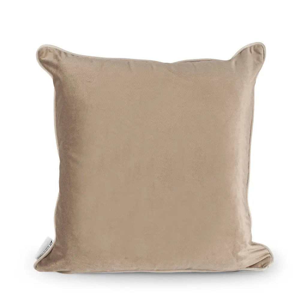 ZITA DEL FORTE | Fodera in velluto con bordino a contrasto