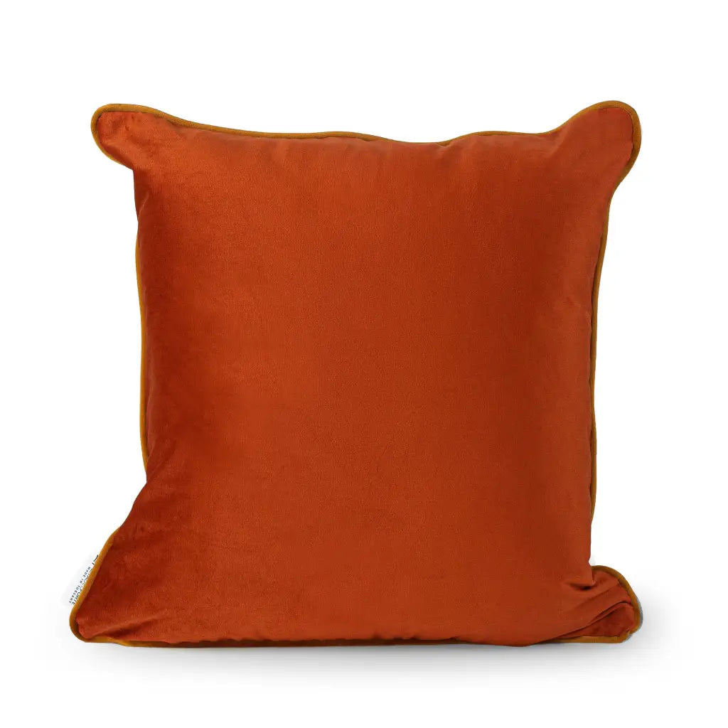 ZITA DEL FORTE | Fodera in velluto con bordino a contrasto