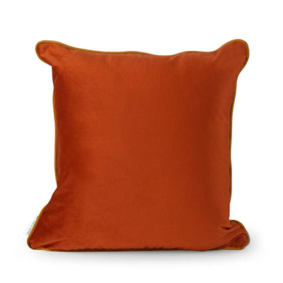 ZITA DEL FORTE | Fodera in velluto con bordino a contrasto