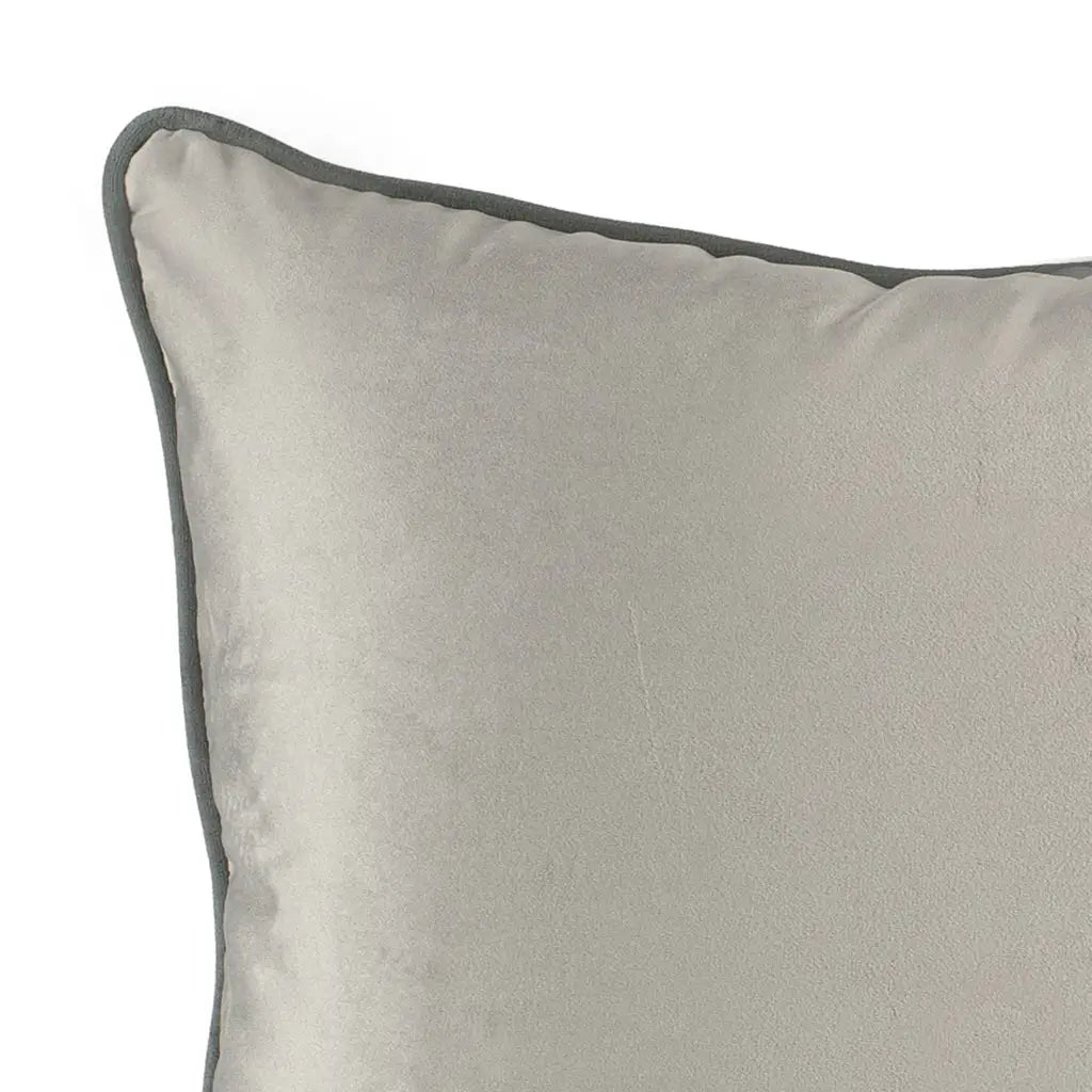 ZITA DEL FORTE | Fodera in velluto con bordino a contrasto