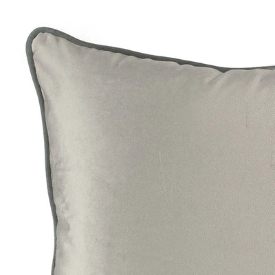 ZITA DEL FORTE | Fodera in velluto con bordino a contrasto