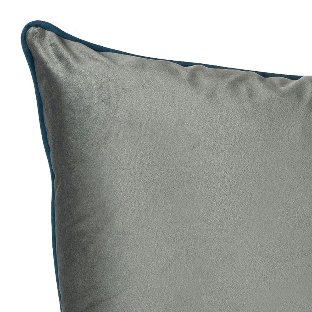 ZITA DEL FORTE | Fodera in velluto con bordino a contrasto