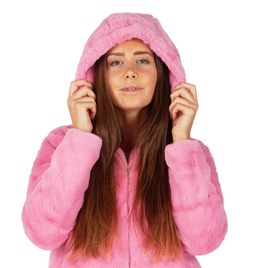 MARYPLAID - MARYHOME | Giacca donna con cappuccio e zip
