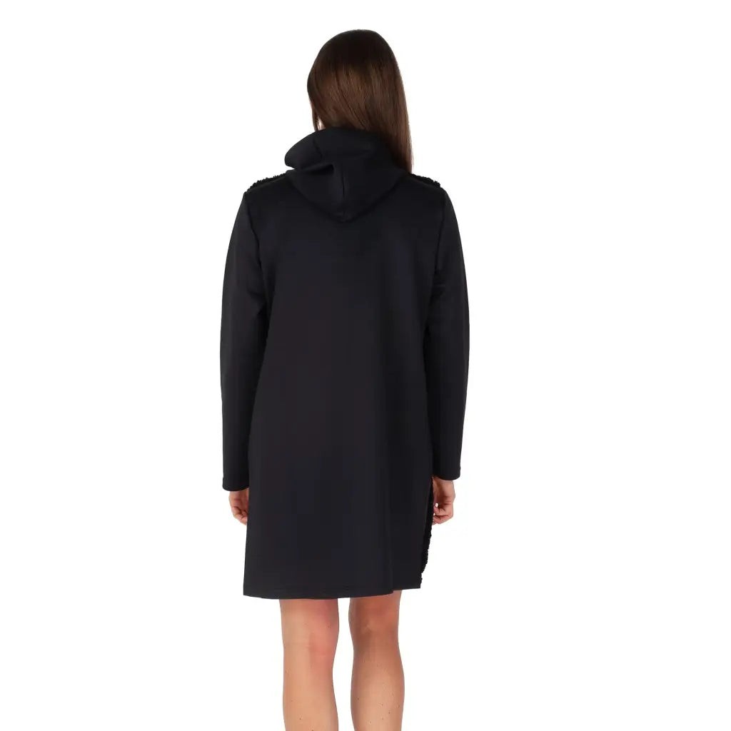 MARYPLAID - MARYHOME | Giacca portiva donna lunga con zip