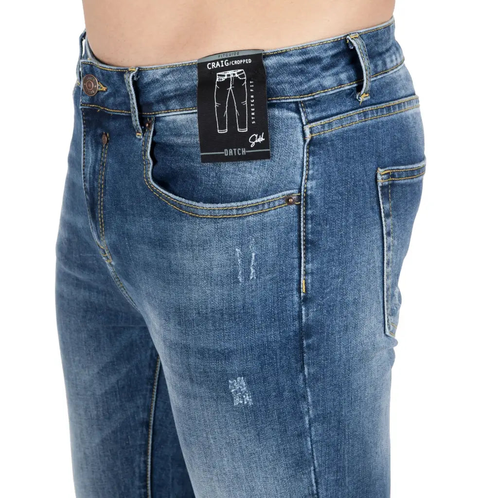 DATCH | Jeans uomo in tessuto denim a 5 tasche Craig