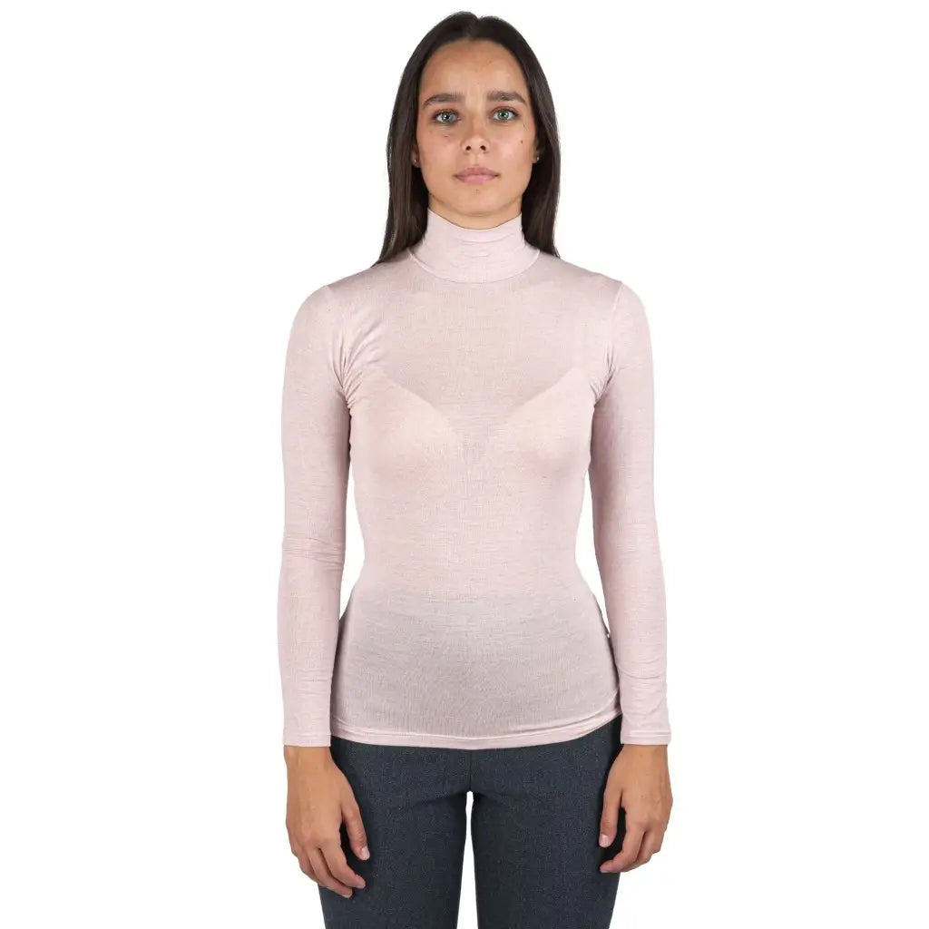 Lupetto Sottogiacca Lana Lupetto Sottogiacca Donna A Manica Lunga