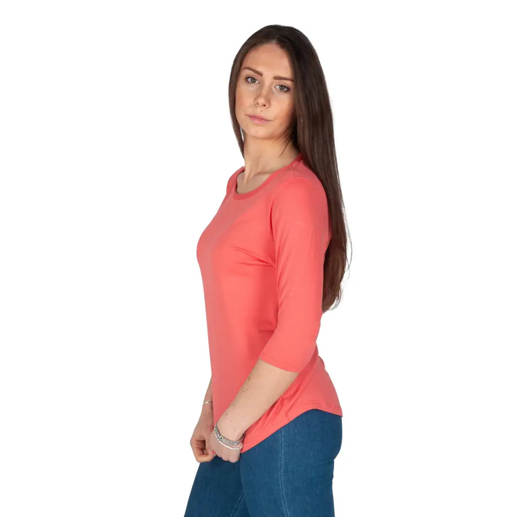 MARIOTTI LAB | Maglia donna sottogiacca con manica a 3/4