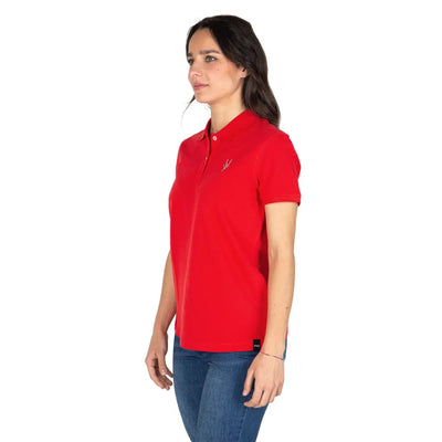 GRABS | Maglia polo donna a mezza manica con bottoni