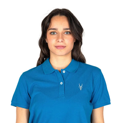 GRABS | Maglia polo donna a mezza manica con bottoni