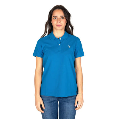 GRABS | Maglia polo donna a mezza manica con bottoni