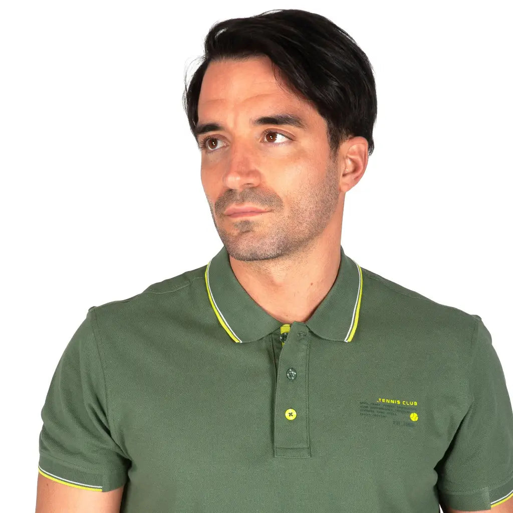 Fratelli campagnolo maglia polo uomo a mezza manica in cotone - Main Image