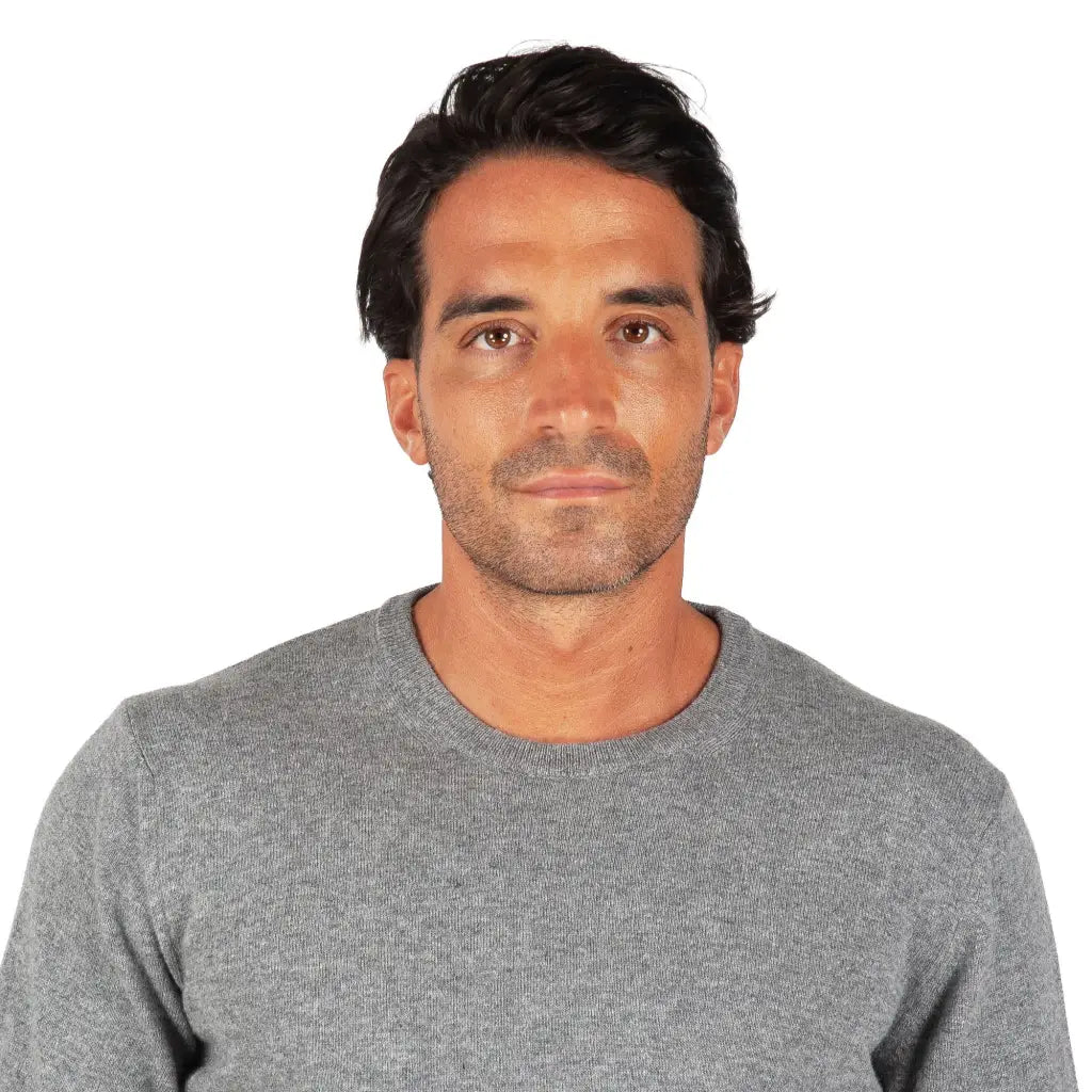 GRABS | Maglioncino uomo girocollo in Lana & Cashmere light