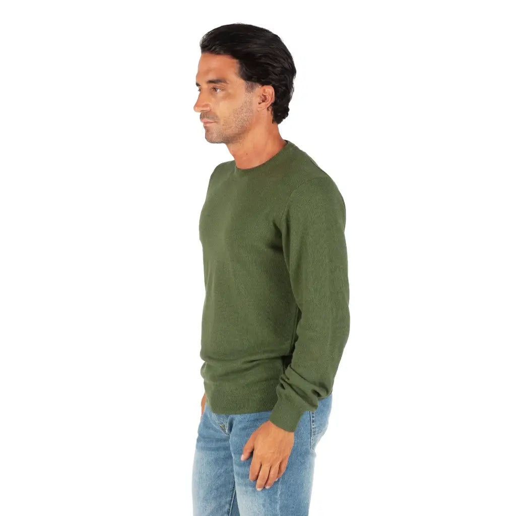 GRABS | Maglioncino uomo girocollo in Lana & Cashmere light