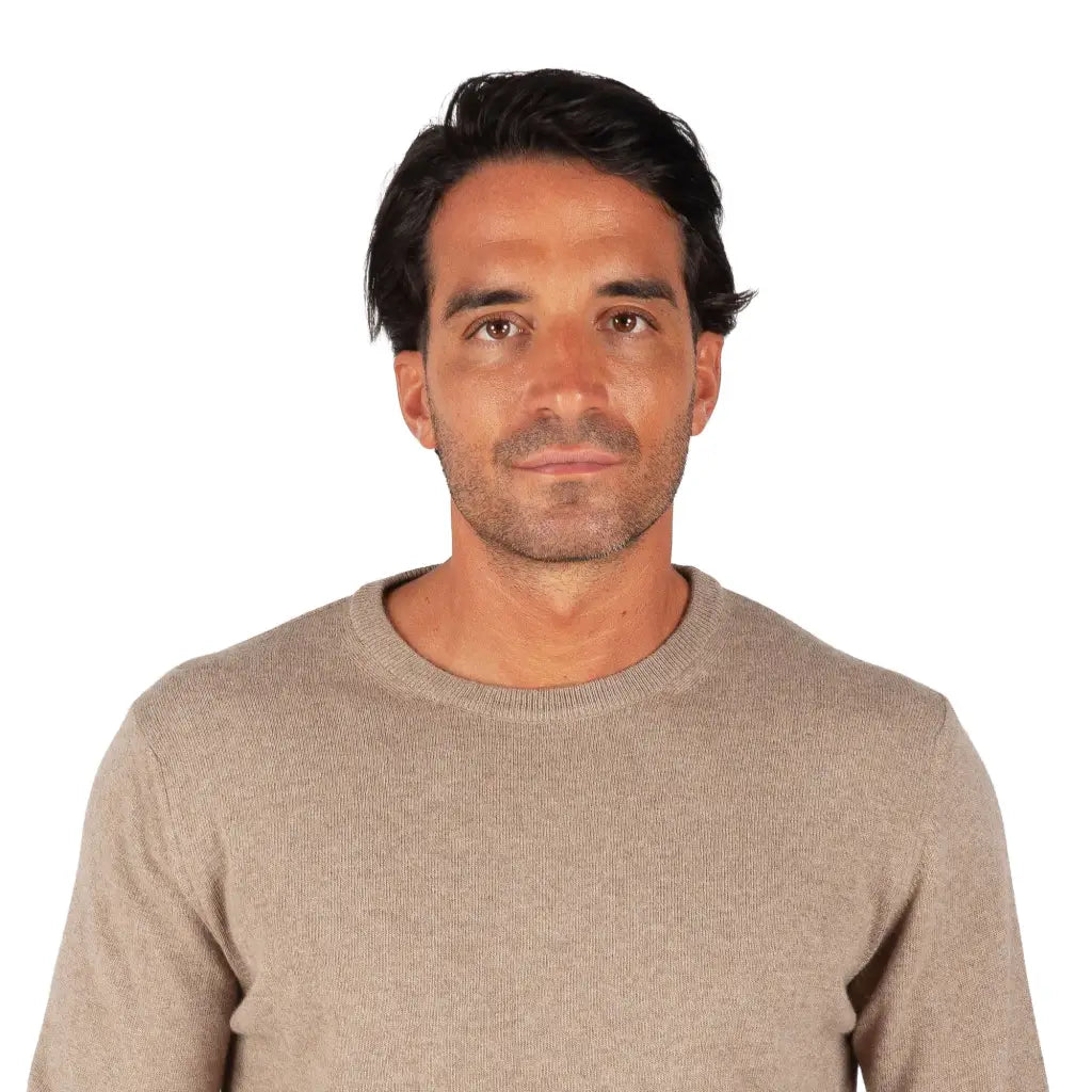 GRABS | Maglioncino uomo girocollo in Lana & Cashmere light