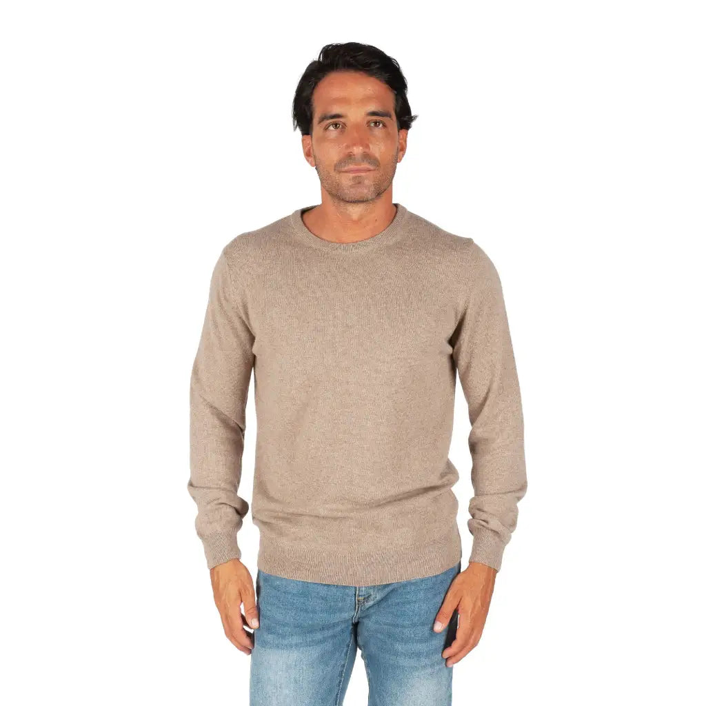 GRABS | Maglioncino uomo girocollo in Lana & Cashmere light