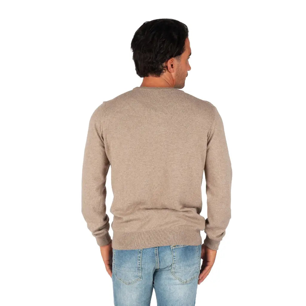 GRABS | Maglioncino uomo girocollo in Lana & Cashmere light