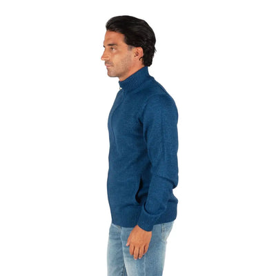 GRABS | Maglione uomo aperto con cerniera in lana | Grabs